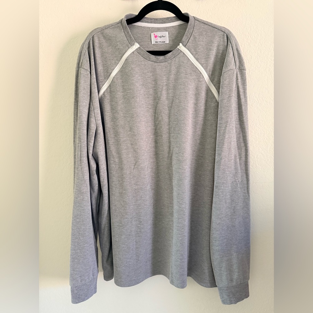 Classic Gray Long Sleeve Tee